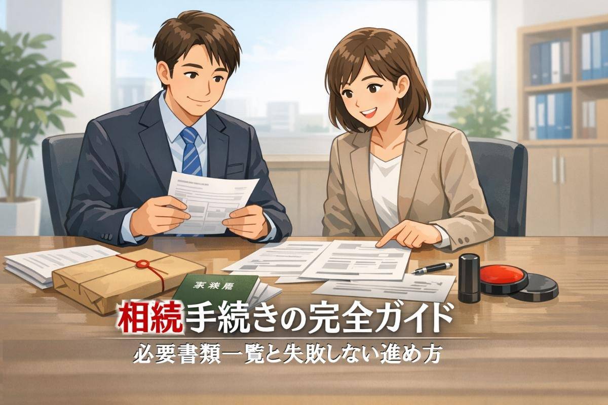 相続手続きの完全ガイド｜必要書類一覧と失敗しない進め方・費用相場を解説 | コラム
