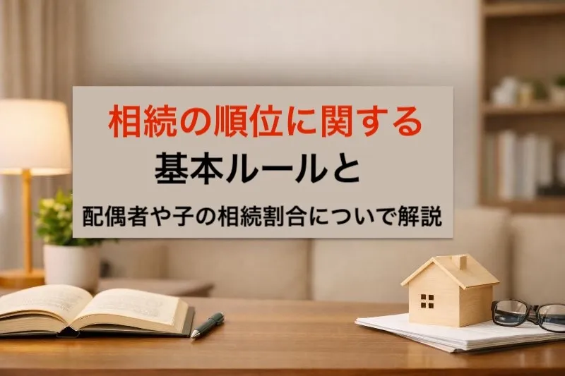相続の順位に関する基本ルールと配偶者や子の相続割合について解説